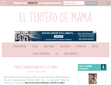 Tablet Screenshot of eltinterodemama.com